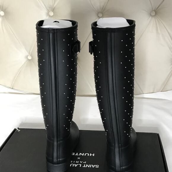 Saint Laurent x Hunter Studded Rain Boots Size‎ 9 - Picture 16 of 16